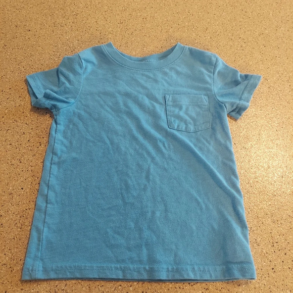 Cat & Jack Other - Cat and Jack 4T blue t shirt pocket basic tee